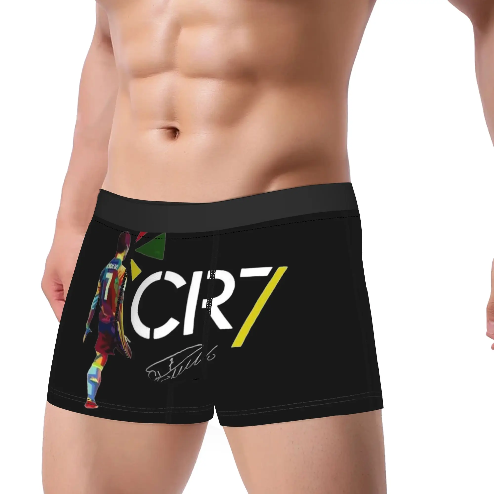 Football Cr7 C-Cristianosed R-Ronaldosed Soccer Boxers Gag Gift For Men Amazing Underwear football Boxer Underpants