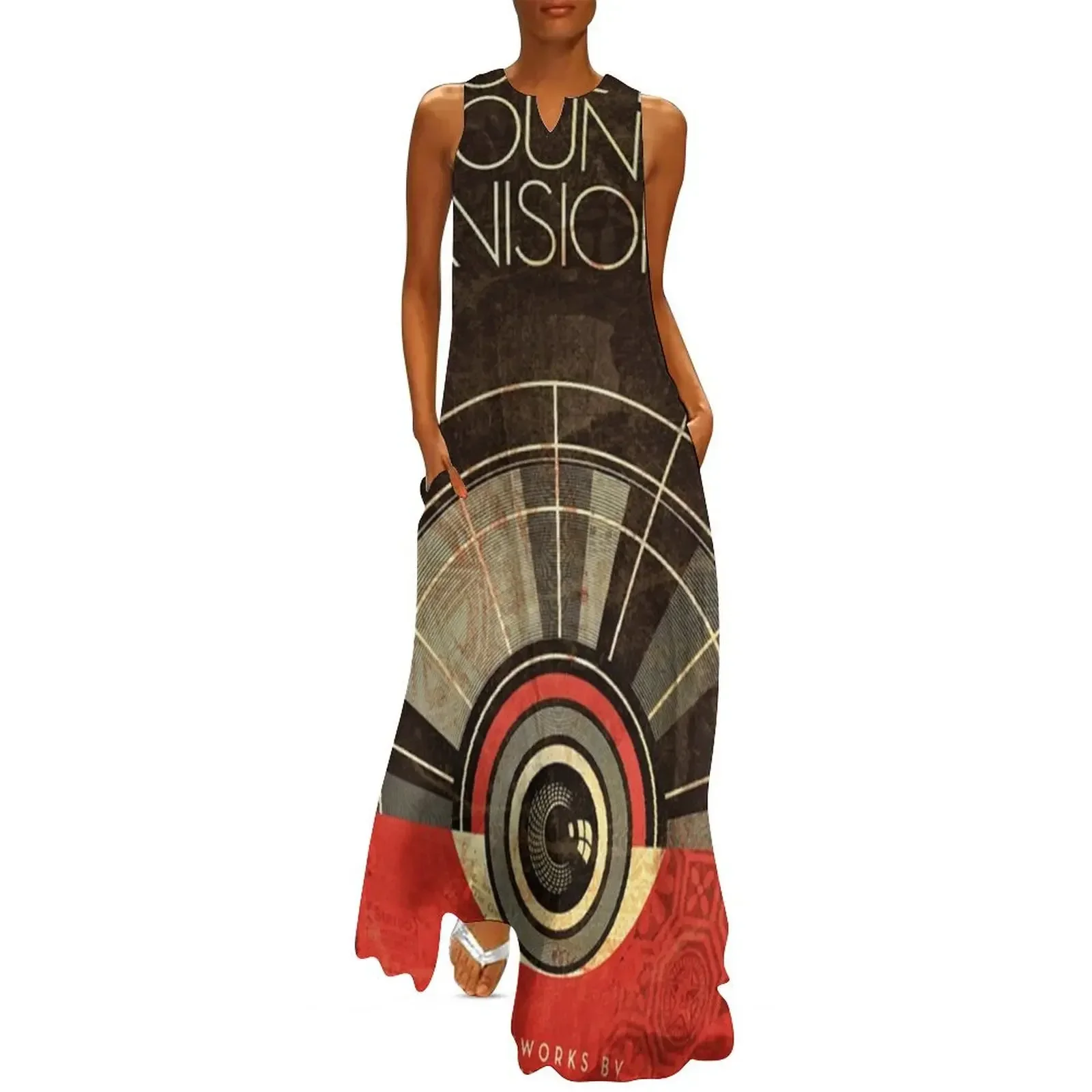 

Sound and Vision London invite flat Long Dress birthday dress for women Dress