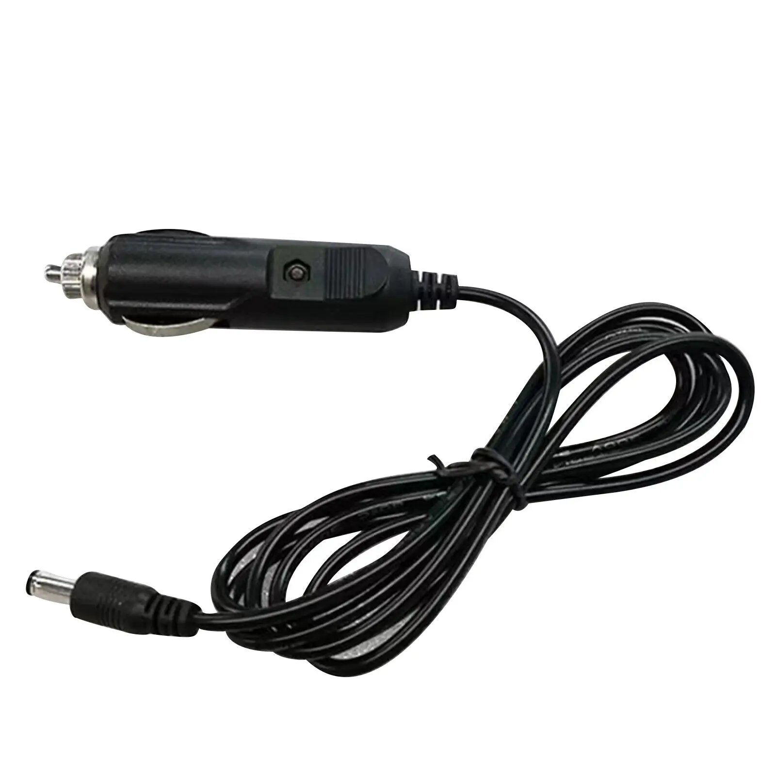 BOENKAI 12V Car Cigarette Lighter Power Charger Cord Adapter Cable Male To DC 5.5 Plug 2.1mm 10A 18AWG 120W For Monitor Camera