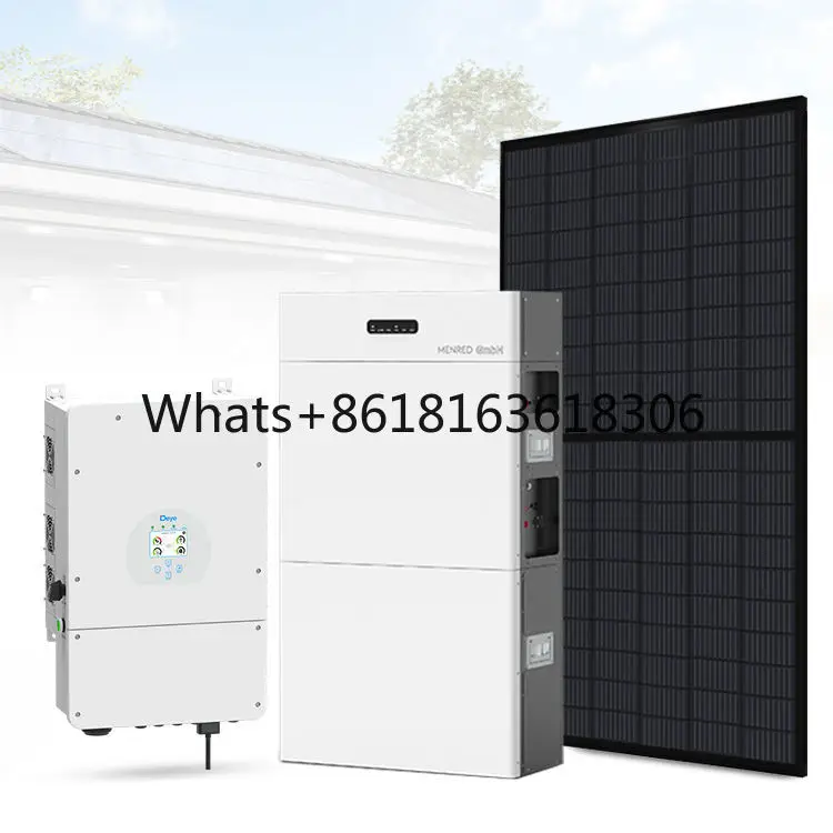 8000w Hybrid System Solution Home Hybrid Solar Power