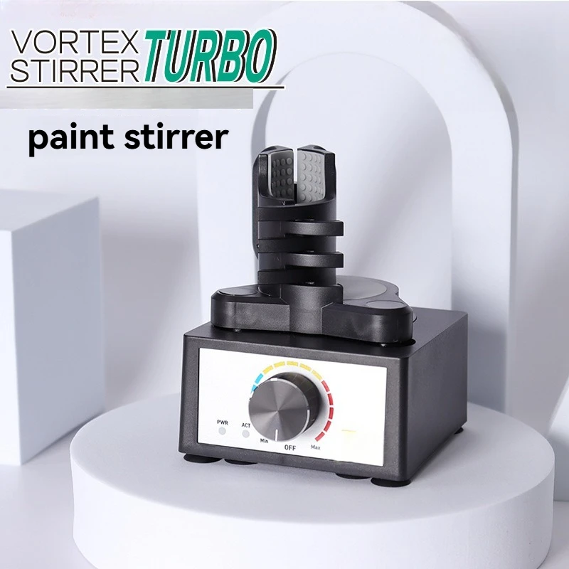 Paint Mixer Coloring Assistance Three-level Speed Adjustment Rotating Paint Mini Desktop Mixer, DIY  Hobby Model Making Tool