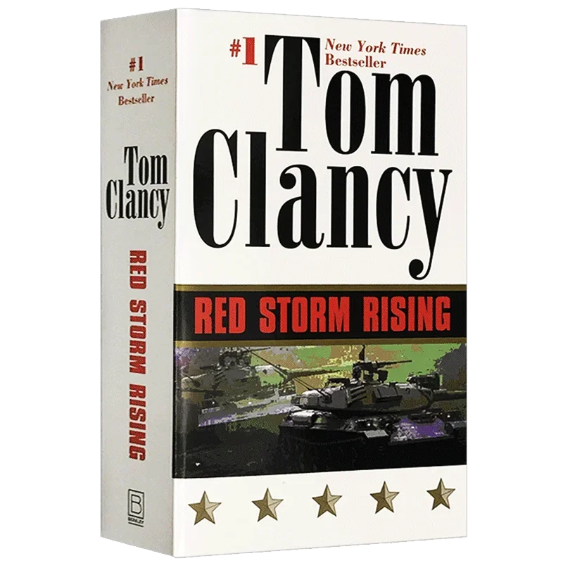 

Red Storm Rising Tom Clancy, Bestselling books in english, War novels 9780425101070
