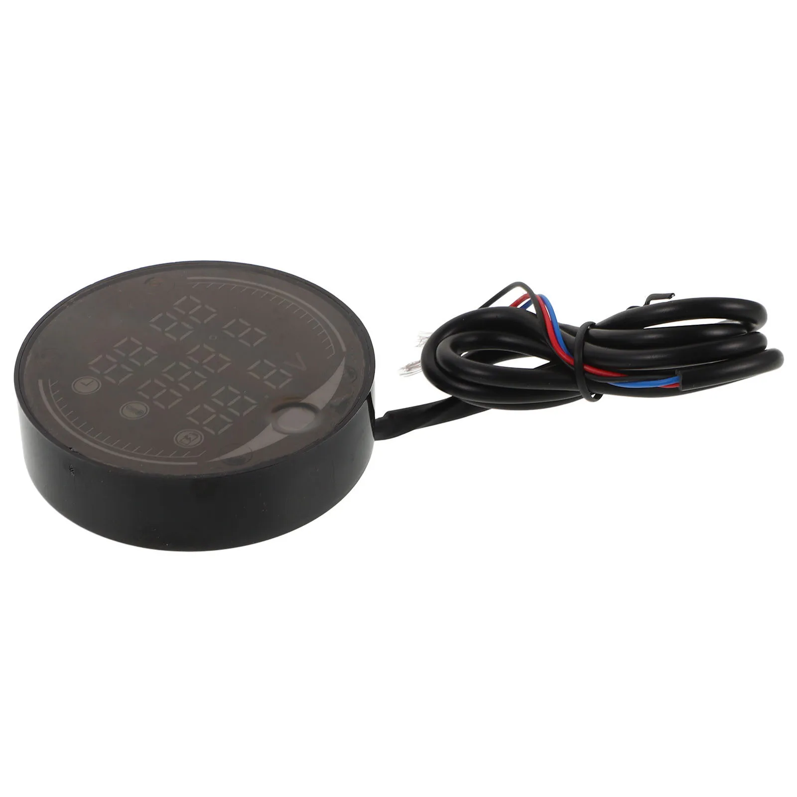 

Digital Voltmeter Thermometer Car Dashboard Clock Voltage Temperature Meter LED Display Motorcycle Accessory 9-24V