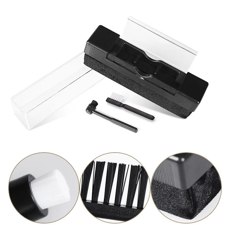 

AS95-набор для чистки виниловых пластинок, антистатическое средство для удаления пыли для проигрывателей, эффективная щетка для чистки, средство для удаления пыли