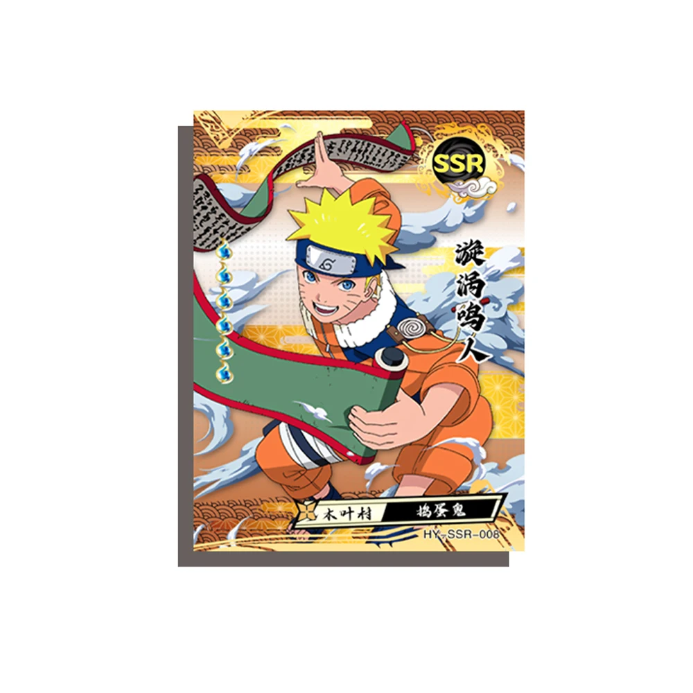 Naruto Card Uzumaki Narut Uchiha Sasuke Super Rare SSP SSR Diamond Flash Cards Anime Role Collection Cards Kids Toys Gifts