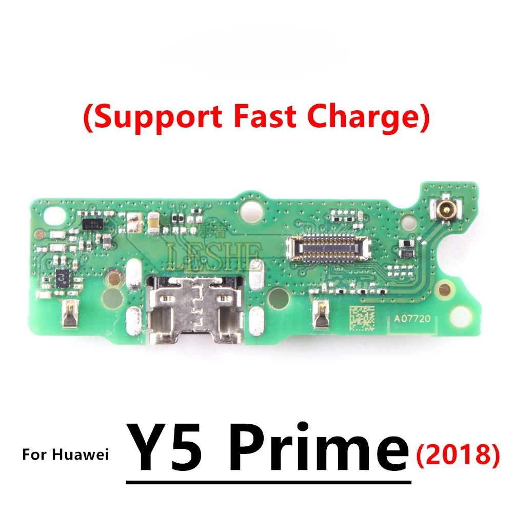 

Микрофонный модуль + USB-порт для зарядки, детали разъема гибкого кабеля для Huawei Y5 Prime 2018