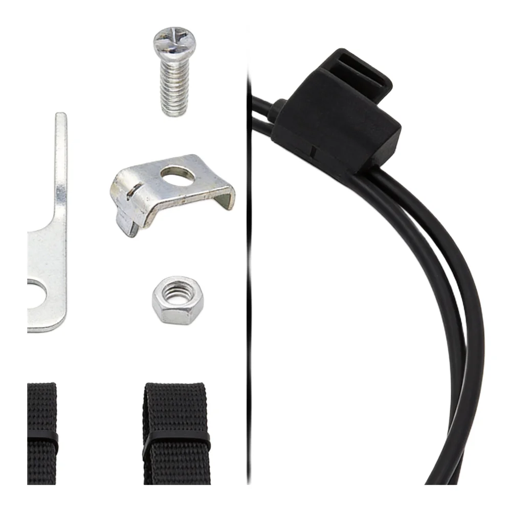 Replacement Stop Cable with Z Bend for 22 Inch Lawn Mowers Includes Clamp and Ties Compatible with Many Models