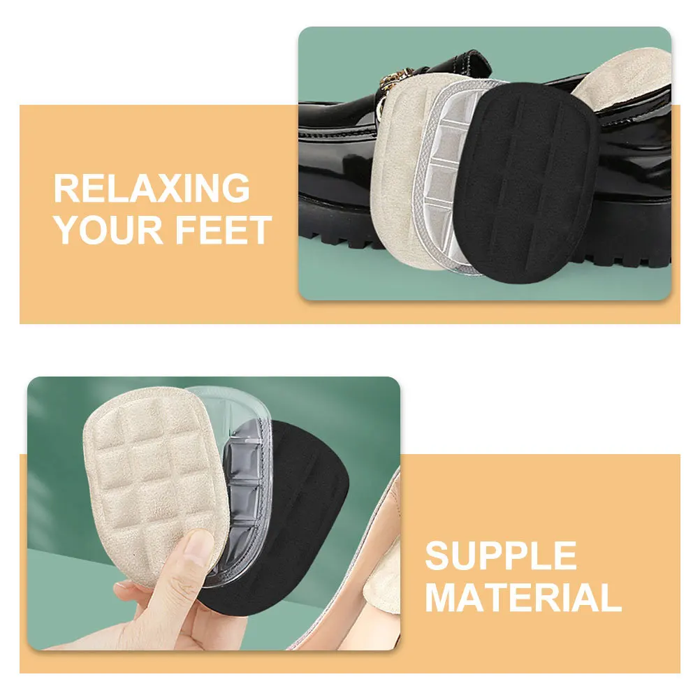 3 قطعة منصات كعب تنفس تدليك النعال لتخفيف التعب إدراج حذاء وسادة قبضة كعب دعم لأحذية رياضية عالية الكعب #2