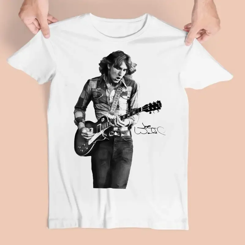 Vintage Joe Walsh Live In Concert Tour Cotton White T Shirt AA1273