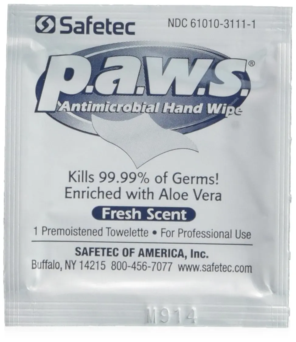 Aloe Vera Antimicrobial Hand Wipes 100 Count