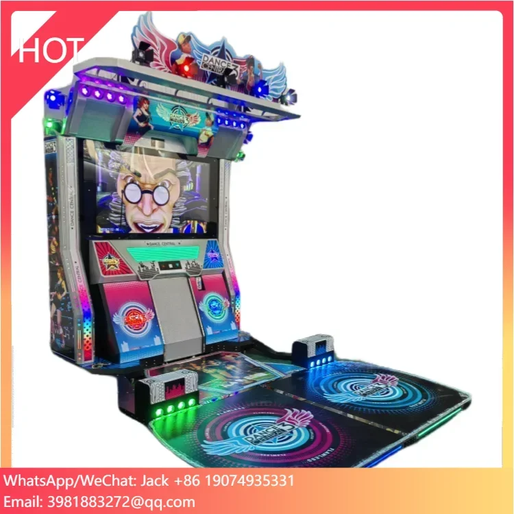 

55" LCD Danz Base Just Dance Game Machine Simulator Amusement Arcade Pump It Up Dance Game Machines For Center