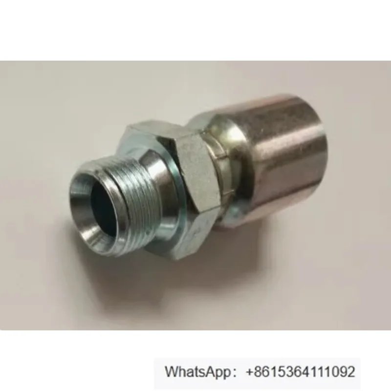 1PCS  MPM06D06 Carbon steel hose compression straight connector