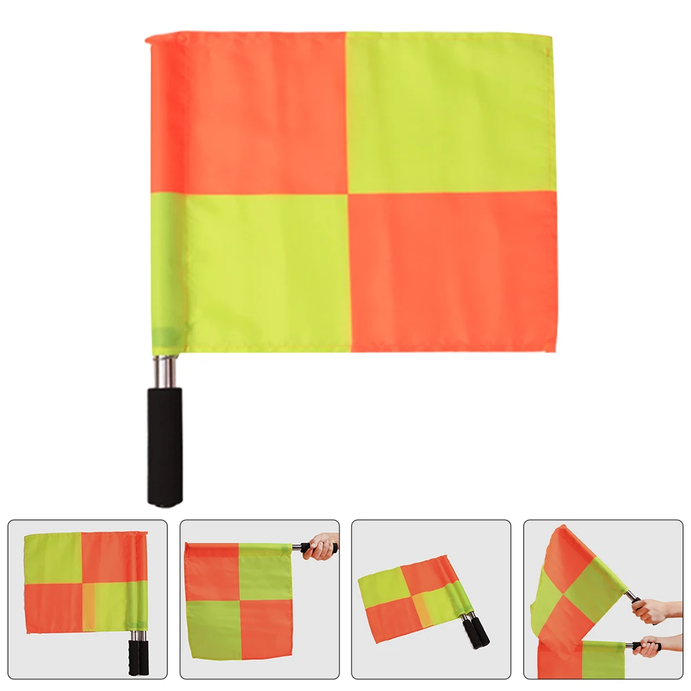 

Survey Flag Patrol Official for Referee Flags Outdoor Sports Supplies