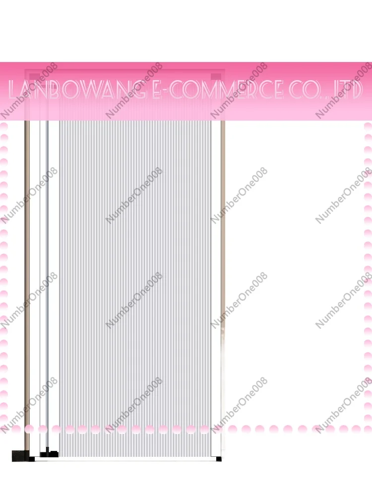 

Folding partition door bathroom bedroom toilet bathroom kitchen living room balcony invisible sliding blackout door curtain