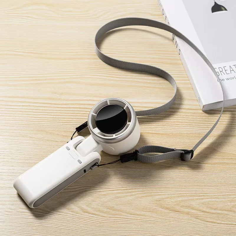 

Handheld USB Rechargeable Fan Portable Neck Hanging Fan Mini Personal Fan for Outdoor Travel