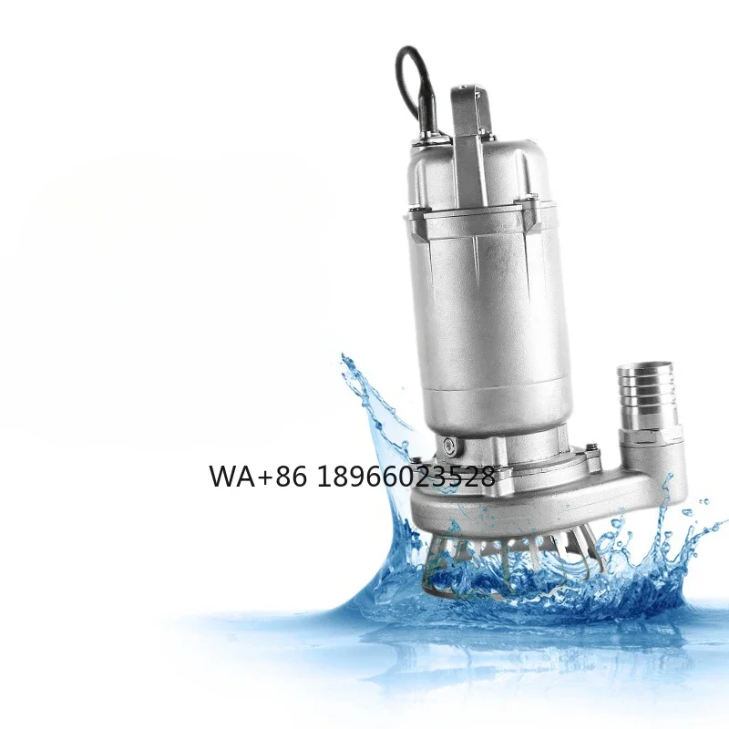 All stainless steel 304 sewage submersible pump high lift acid and alkali sewage pump high temperature large flow chemical sewag