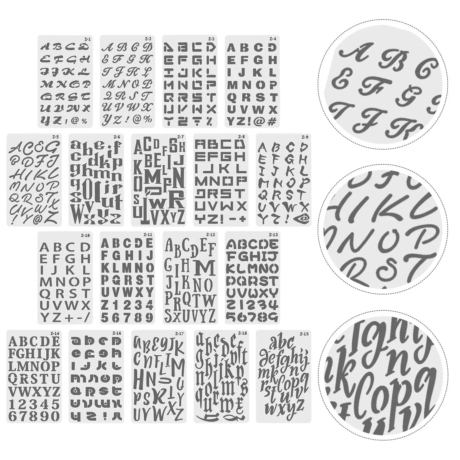 20 шт. шаблон с буквами для скрапбукинга, трафареты «сделай сам», форма для рукоделия, алфавит, белый журнал