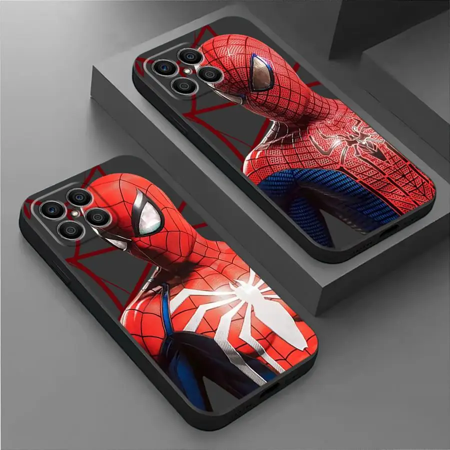 Marvel Anime Spider Man Phone Case for Honor 90 Pro 8X X8 X9a X8a 70 X6a X6 Magic5 Lite X7 Magic5 Back Cover