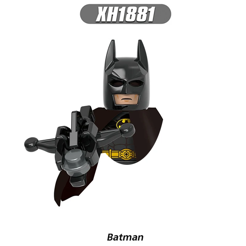 X0334 Marvel BATMAN Catwoman Building Blocks Hero Anime Bricks Dolls Mini Action Toy Figures Assemble Blocks Children Gifts