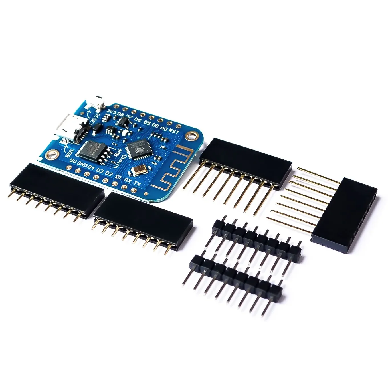 Для Wemos D1 Mini V3.0.0 WIFI Интернет вещей макетная плата на базе ESP8266 CH340 CH340G для Arduino Nodemcu V2 MicroPython