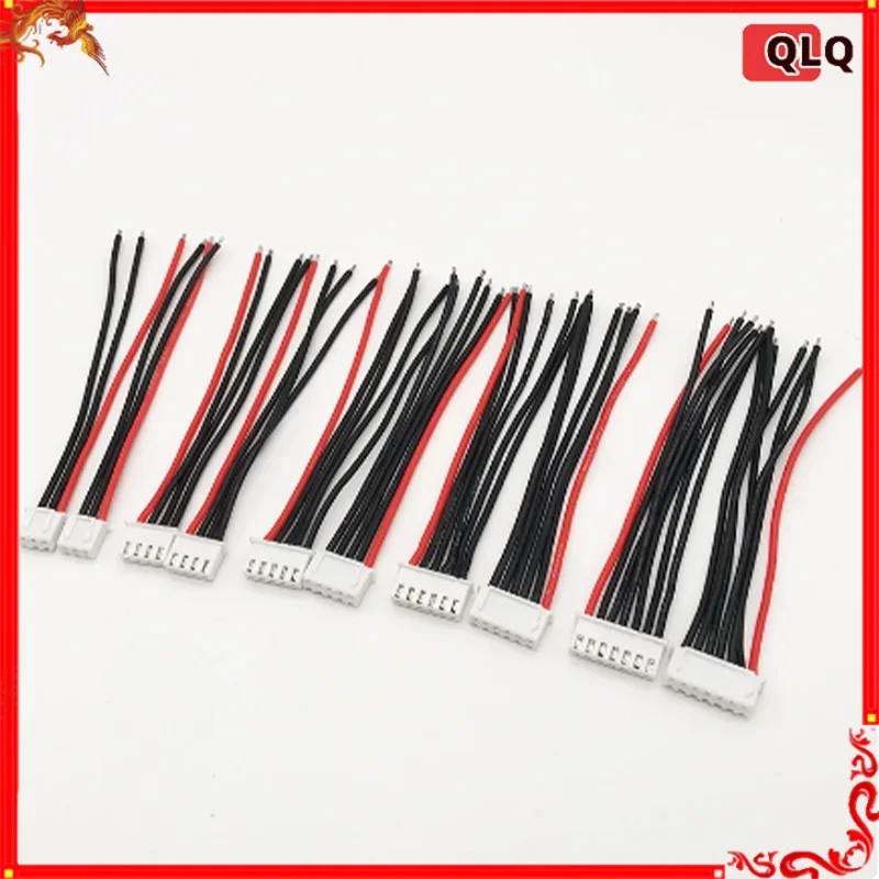 10cm 10pcs/lot 1s/2s/3s/4s/5s/6s/8s Lipo Battery Balance Charger Cable For Rc Imax B6 B8 Connector Plug Balanced Charging Line