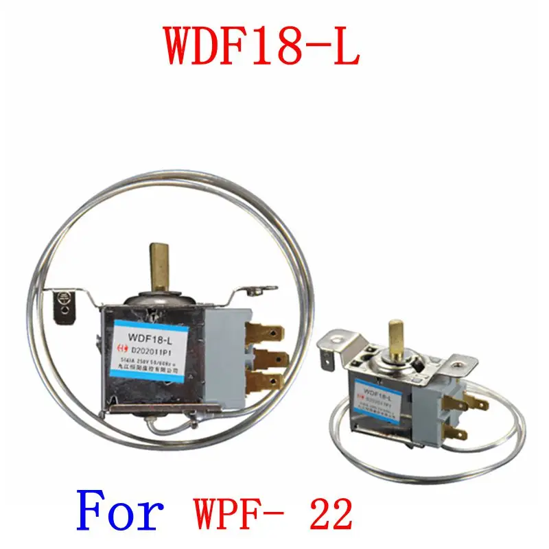 

1pcs WDF18-L WPF- 22- LRefrigerator Thermostat Household Metal Temperature Controller parts