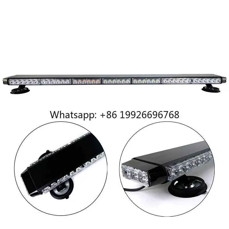 

New Design Magnet Mount Four Sides Emergency Recovery Roof Mount Led Strobe Light bar Truck Car Flash Led Strobe Lightbar