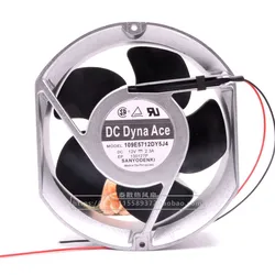 Original 109E5712DY5J4 17.2CM 172*150*51MM 12V 2.3A large air volume aluminum frame DC cooling fan ventilation exhaust fan