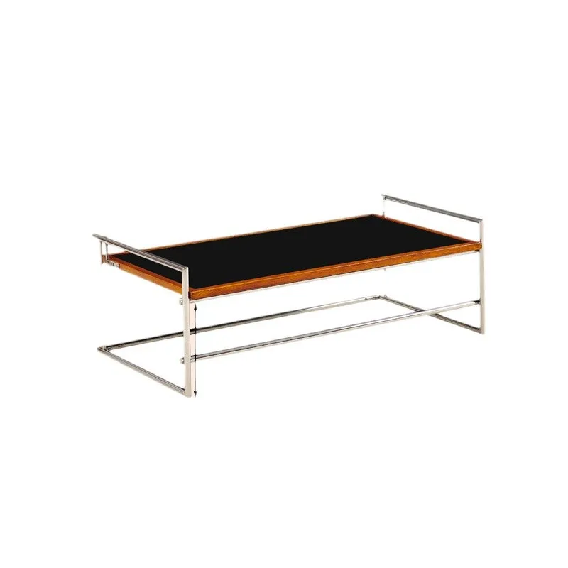 

Solid wood folding Irene coffee table household living room modern simple Nordic office tea table small apartment medieval tea t