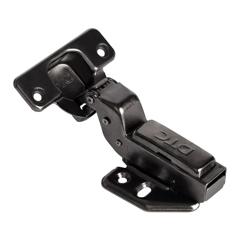 Cold Rolled Steel Door Hinge Damping Hydraulic Buffer Two-stage Force Wardrobe Cabinet Door Airplane Hinge Hardware Accessories