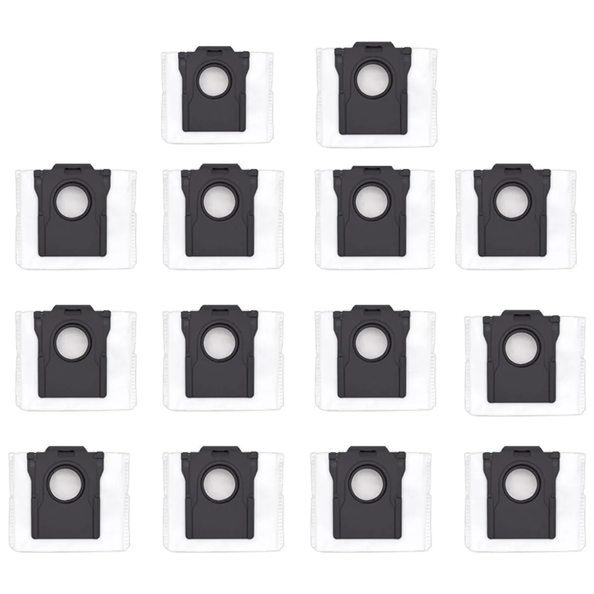 

14 Pack Dust Bags for L10S Pro Ultra X30 Ultra Robot Vacuum Cleaner, Vacuum Cleaner Replacement Bag Accessories