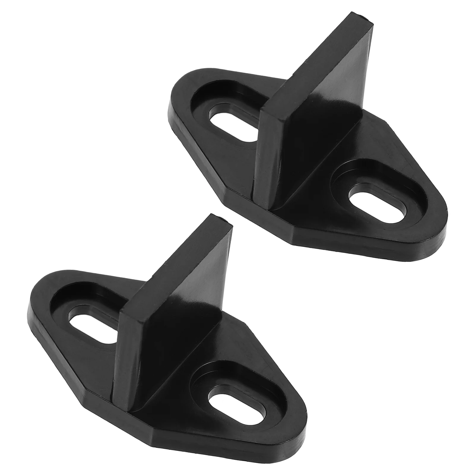 

2 Sets Slotted Stopper System Hangind Doorknob Lock Floor Guides Sliding Closet Barn