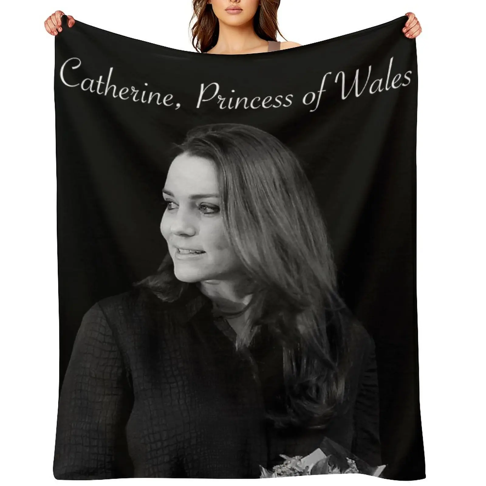 

HRH Duchess of Cambridge now Catherine, Princess of Wales Islington 2015 Throw Blanket Thermal Thins Camping Picnic Blankets