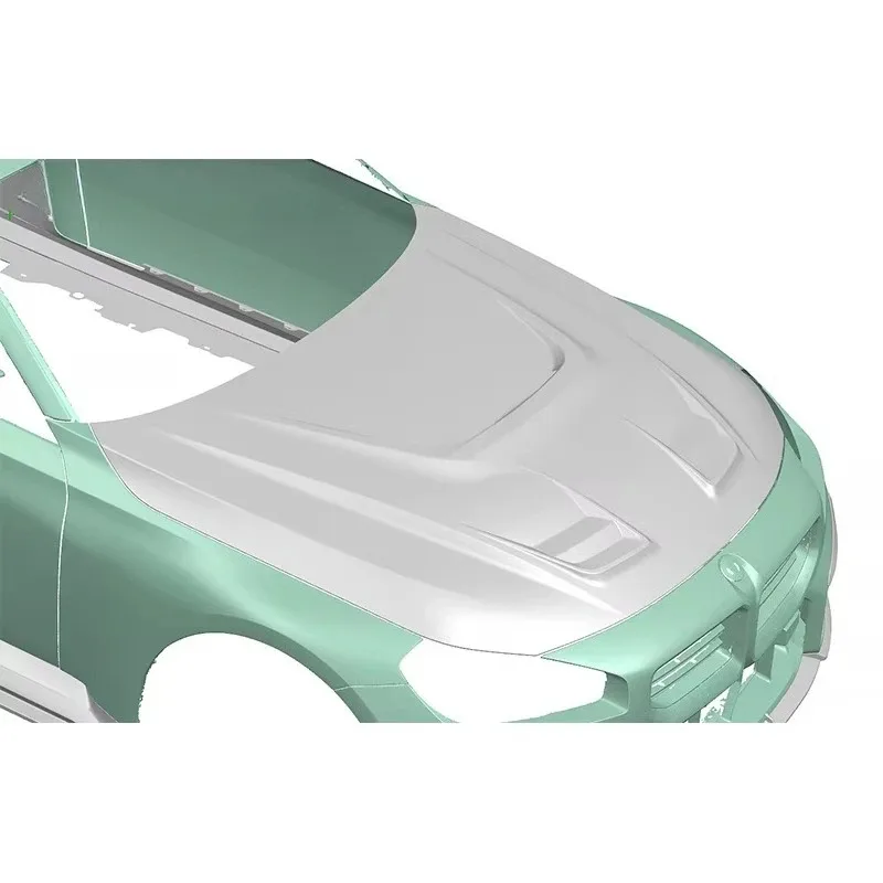 Paktechz Dry Carbon Fiber Bodykit Engine Hood Bonnet M2 G87