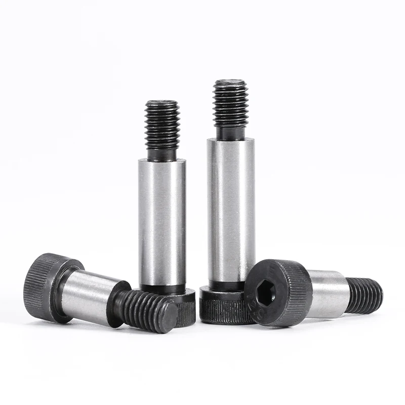 Grade 12.9 High Step Shoulder Hex Plug Screws, M10 M12 Limit Shoulder Shaft Bolts For Mold Positioning