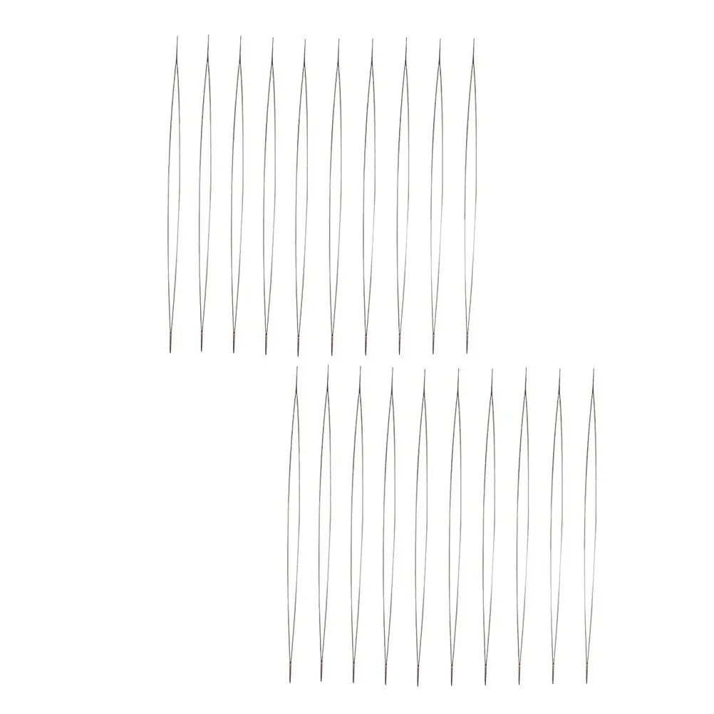 

20pcs Beading Needles Superfine Metal Diy Craft Tool For Jewelry Making Portable Beading Needle Set Long Straight Needles For