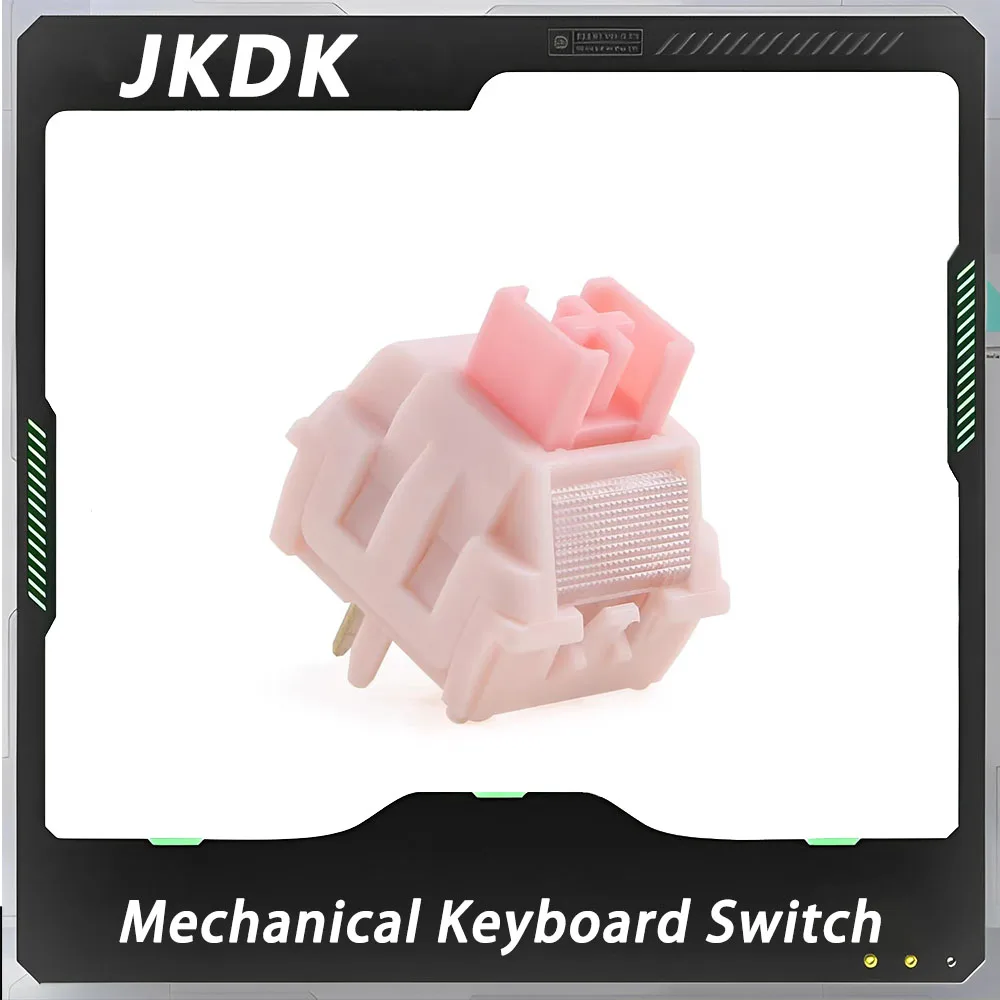 

JKDK V2 Switch 58g Linear 90pcs/110pcs Hot Swap Silent Customize E-sports Switches for Mechanical Keyboard Gamer Accessories