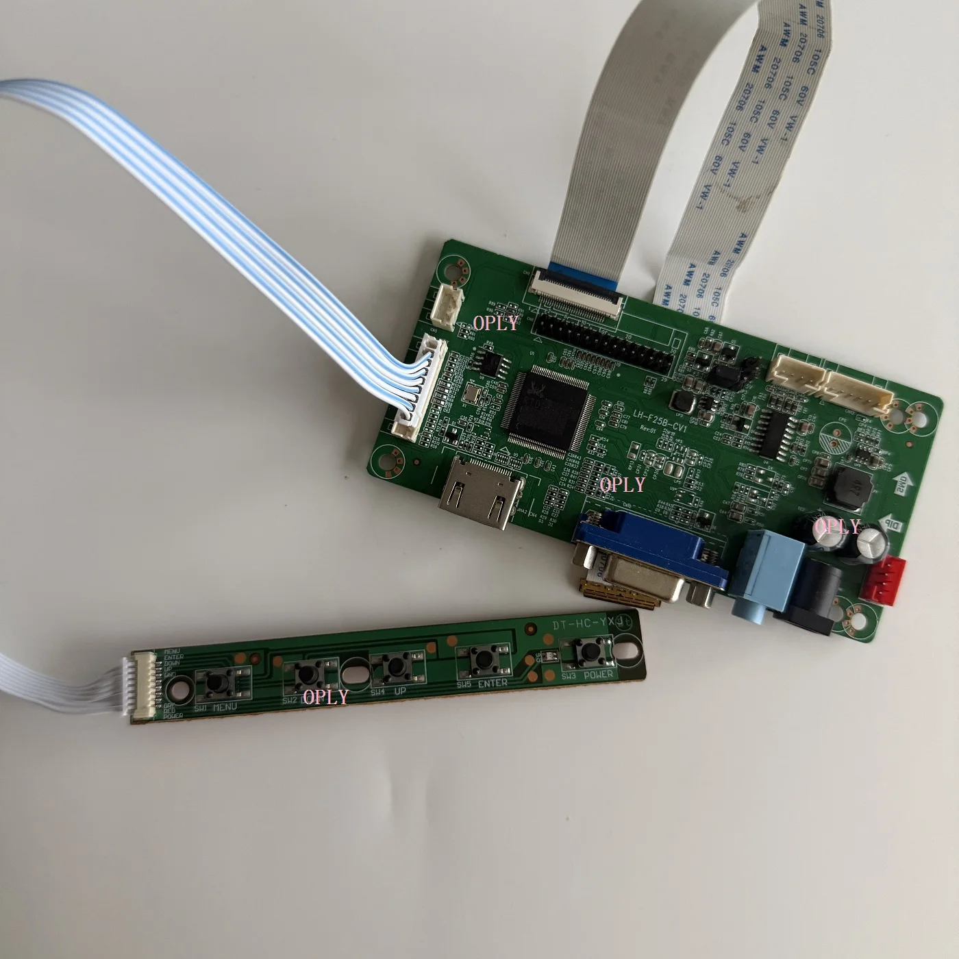 EDP VGA Controller board kit HDMI-Compatible for B156XTN08.0 B156XTN08.1 B156XTN08.2 15.6inch