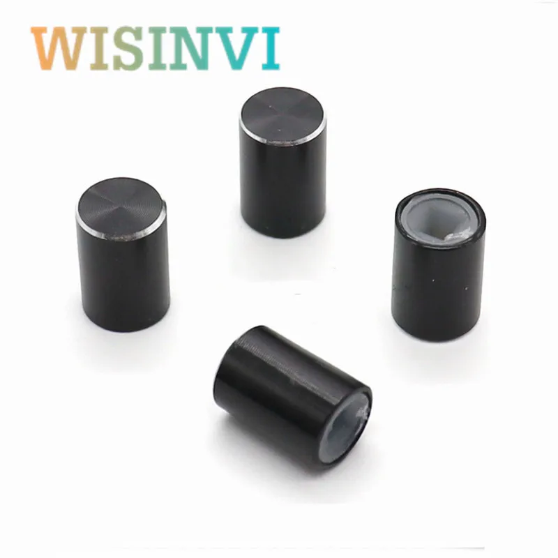 10PCS 10*15mm 10x15mm black aluminum alloy light touch switch button cap computer case key switch cap square hole 3.2x3.2mm