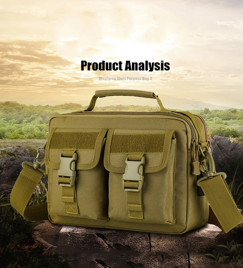 Travel Riding Single Shoulder Bag Outdoor Tactical Multifunctional USB Charging Crossbody Bag Military Camouflage Backpack