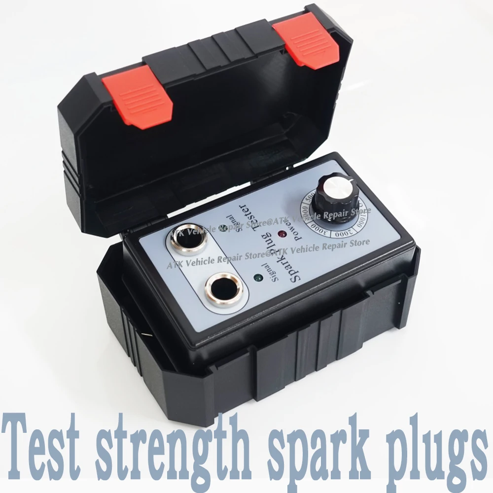 12V Car Spark Plug Tester Ignition Analyzer Automotive Spark Plug Test Jumping Fast/Slow Tester bench ignition diagnostic