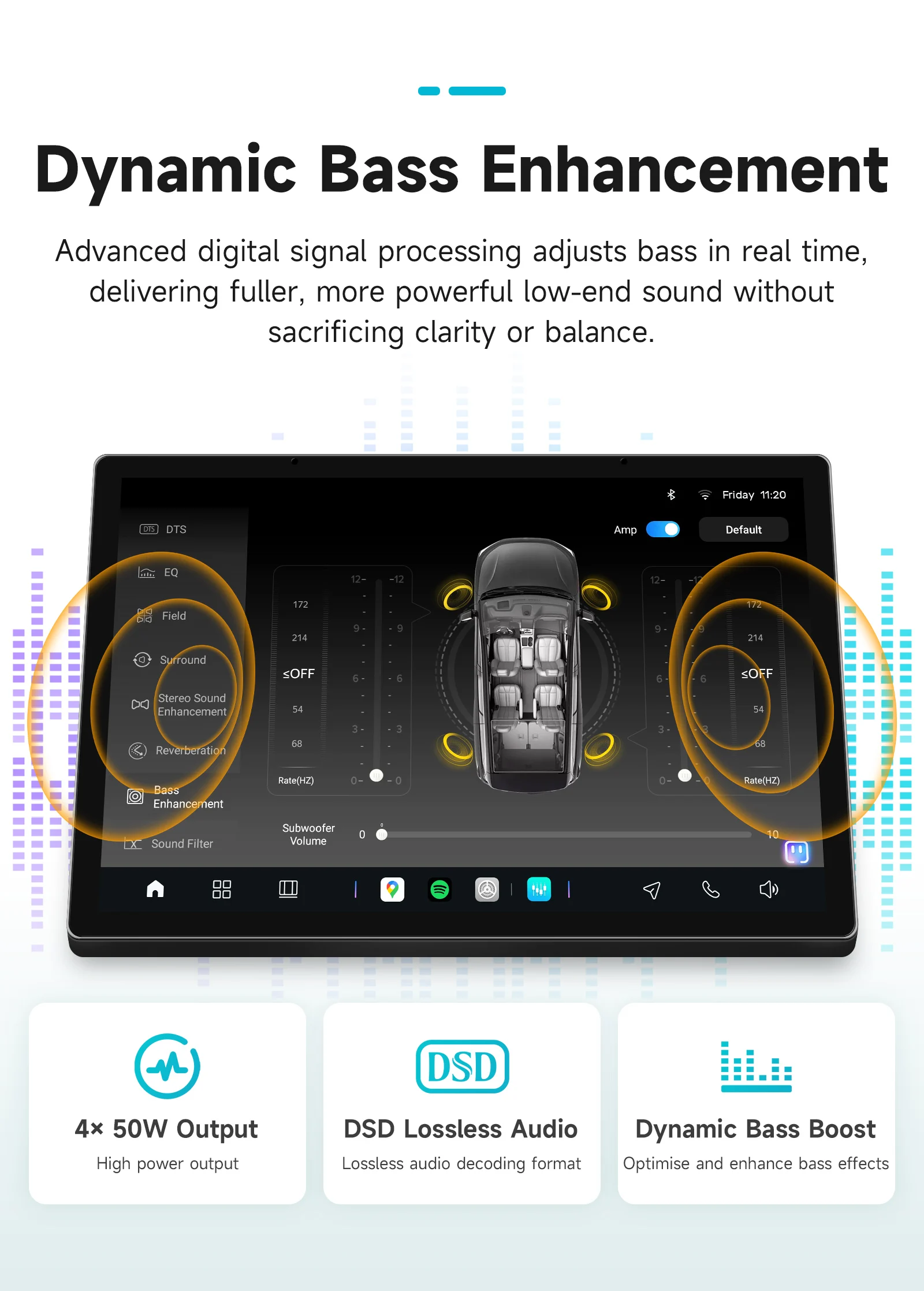 AURAAI X100 2Din Android Auto-Intelligent-Bildschirm für Jeep Wrangler JL Gladiator 2018 - 2021 UIS7870 DSP RDS GPS 4G BT ADAS 360CAM – Detail 17