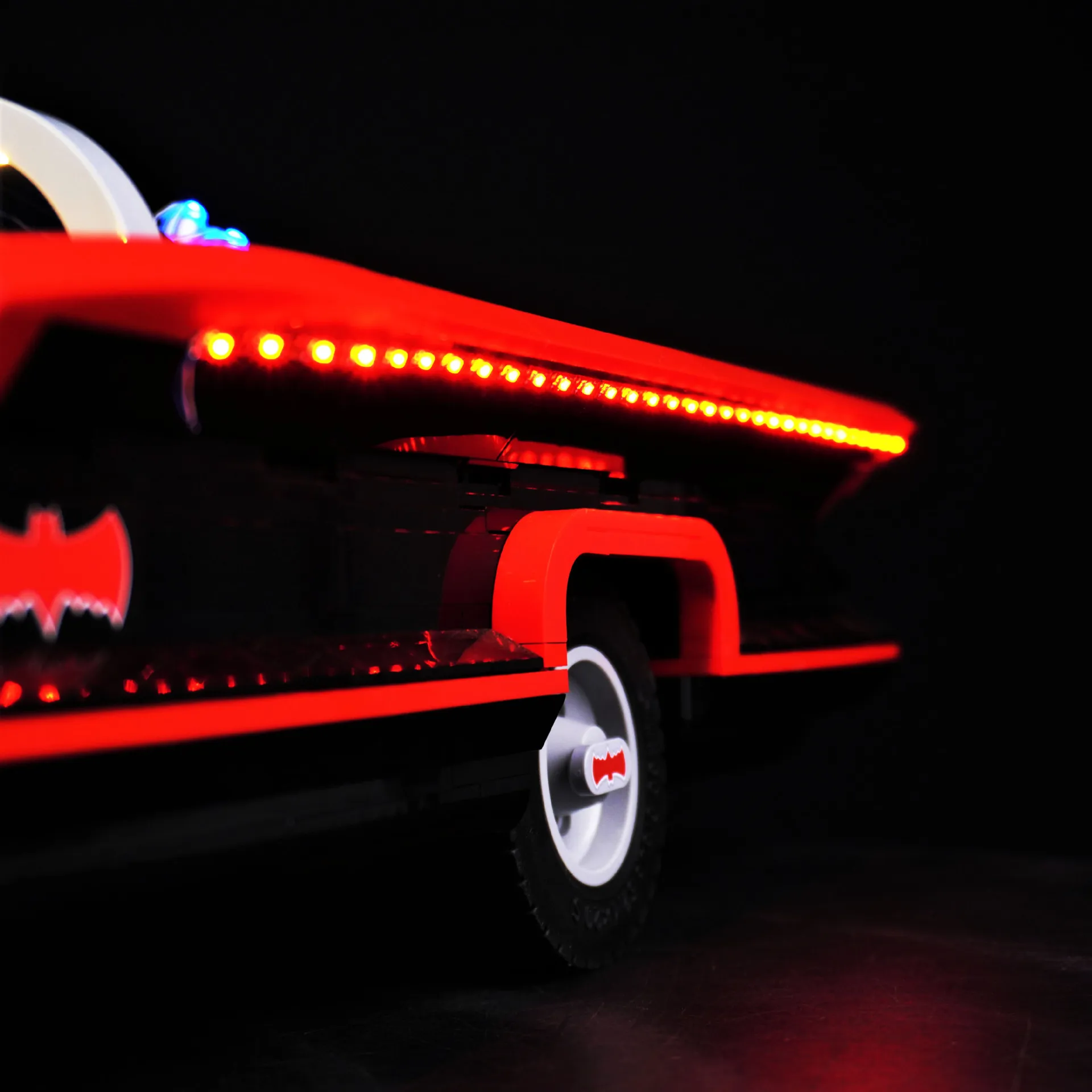 Personalized LED Light Kit For LEGO 76328 The Classic TV Series Batmobile (Only LED Light,Without Blocks Model)