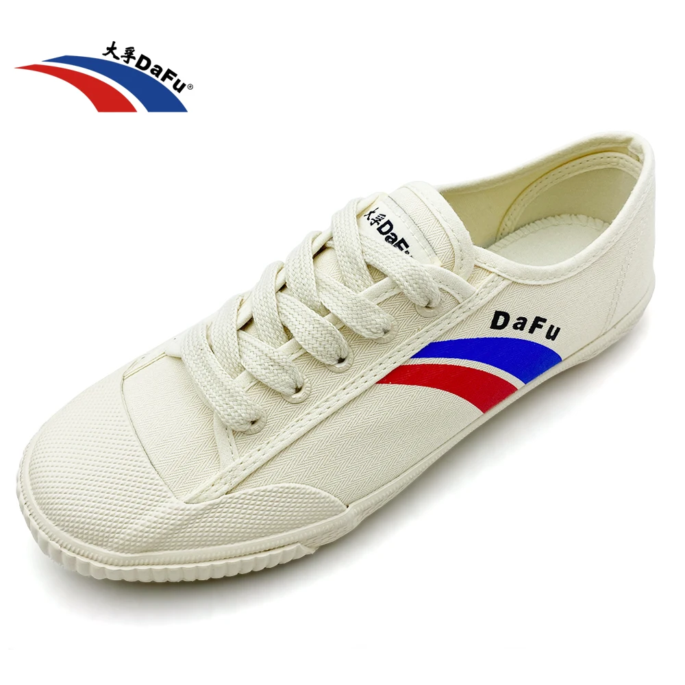 Buty DaFu Vintage klasyczne trampki sztuki walki Taichi Taekwondo Wushu Kungfu miękkie wygodne adidasy mężczyźni kobiety buty