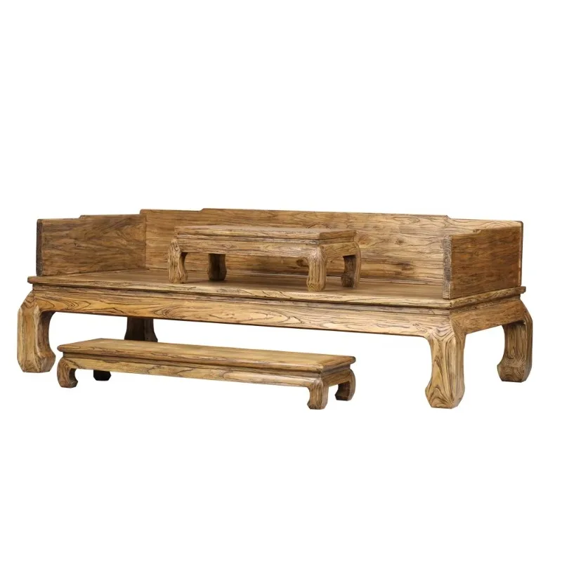 

Chinese Vintage Hand Recycled Elm Antique Ming Design Bedroom Bedroom, Outdoor Furniture