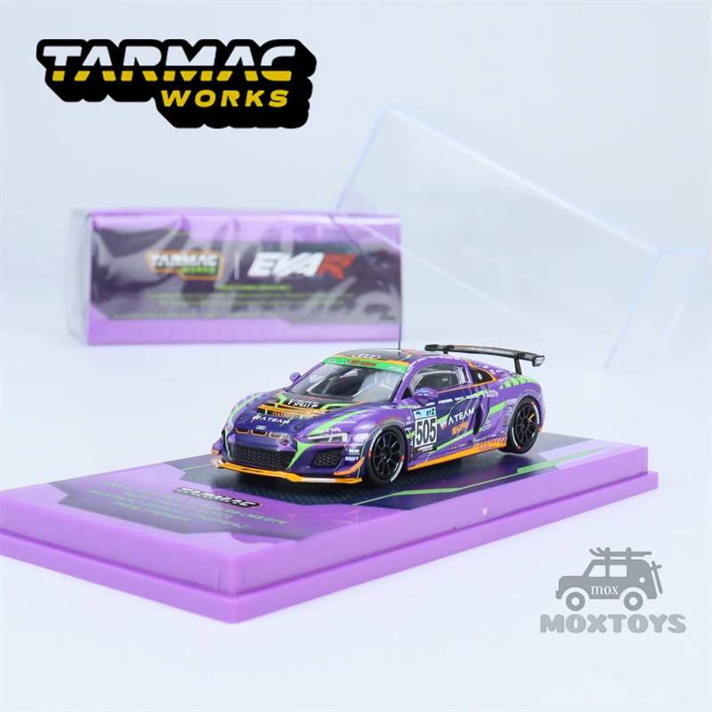 Tarmac Works 1:64 EVA RT TYPE-01 R8 LMS GT4 2021 Diecast Model Car