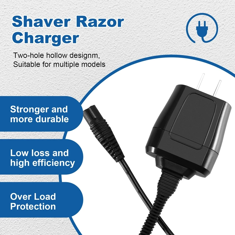 Chargeur de rechange pour rasoir électrique Braun, adaptateur 12V, prise US, série 7 3 5 S3, 190/199