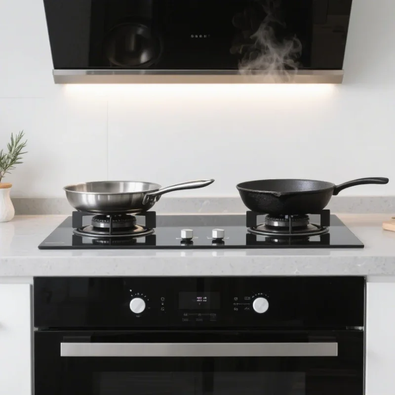 5-hole Gas Stove Mats, Gas Stove Mats,High Temperature Resistant Floor Mats, Suitable for Keeping Kitchen Stoves Clean