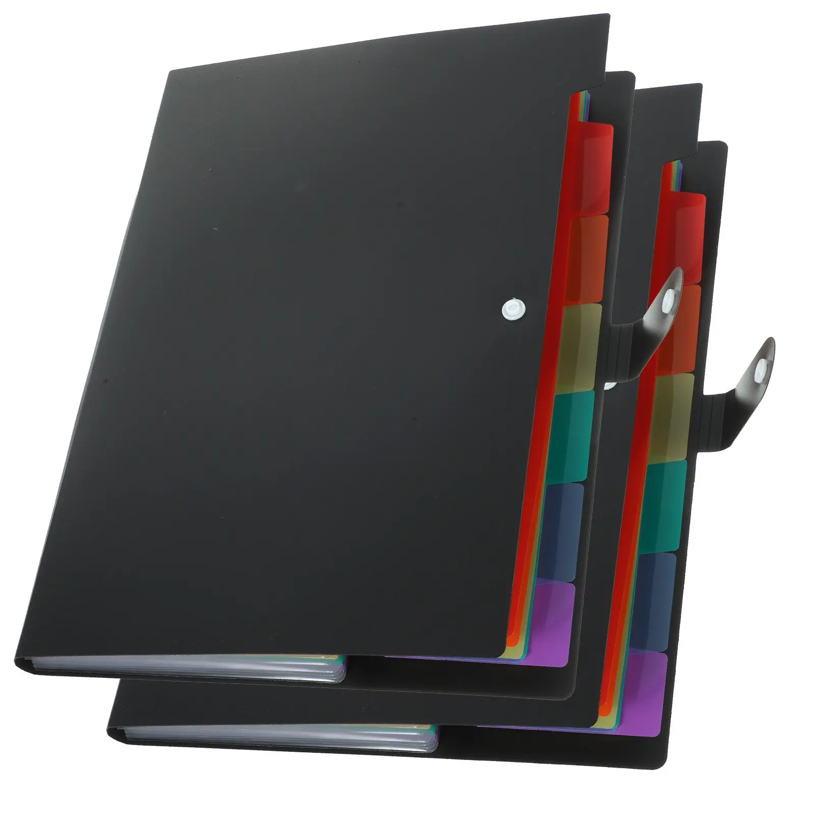 

Набор из 2 папок-гармошек: портативный органайзер для документов и чеков, многокарманный, для хранения мелких файлов, офисные принадлежности