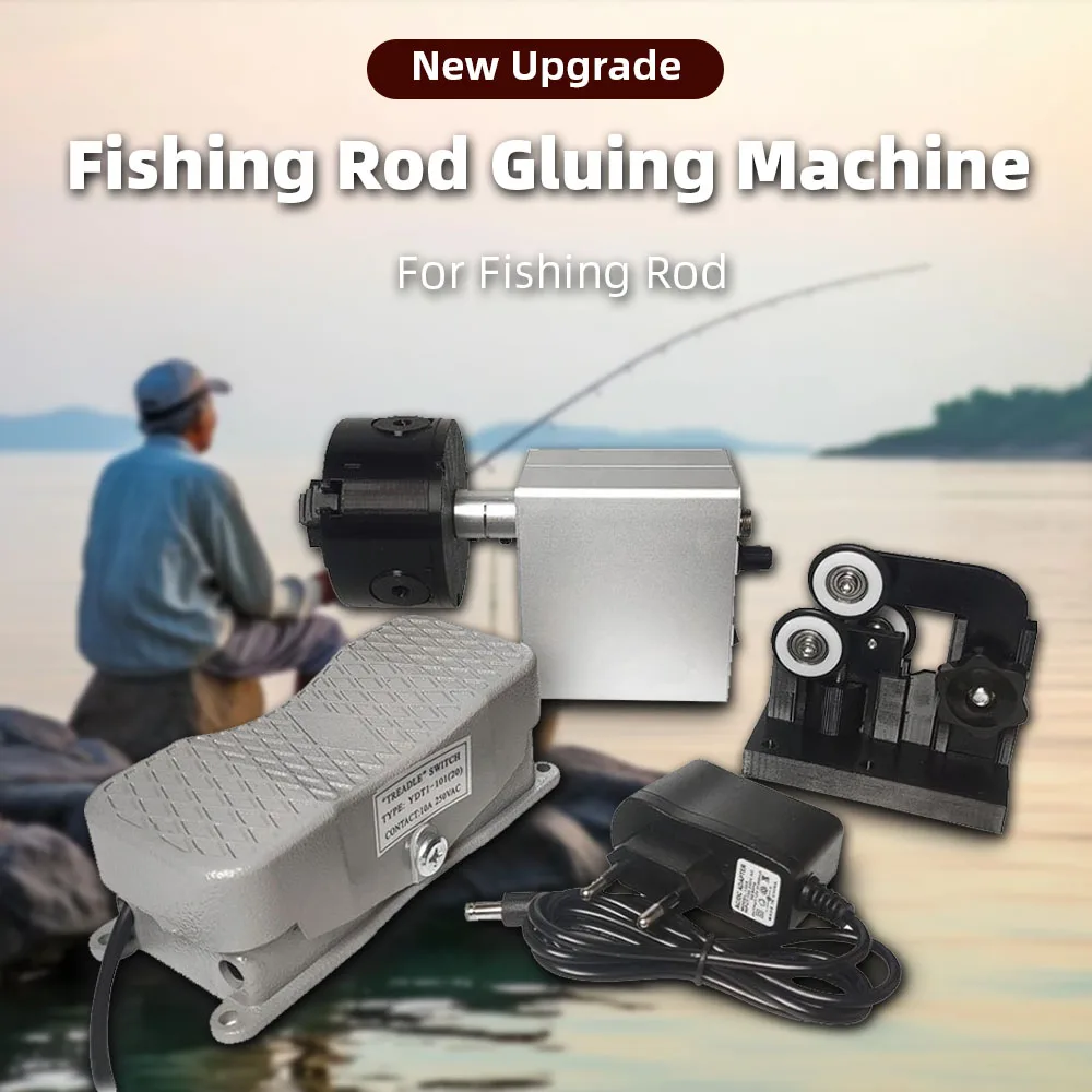 

Электрическая машина для склеивания удочки, машина для склеивания смолы, микронамотка, эпоксидная машина, злегка удочка, аксессуары «сделай сам»